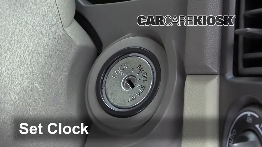 2007 Infiniti QX56 5.6L V8 Clock
